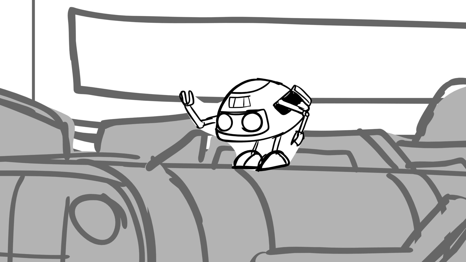 Fun with Nubs — Ep. 108, lámina 128, storyboard by Melissa Ballesteros